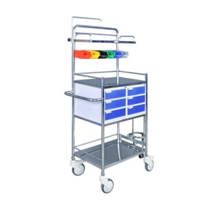 Crash Cart Emergency Trolley